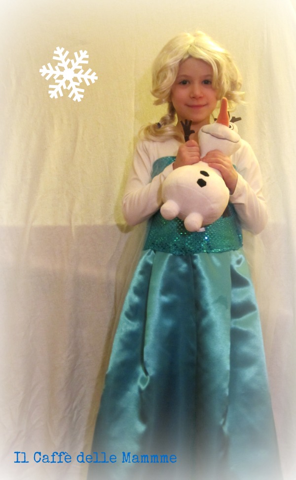 Costume di Elsa Frozen fai da te